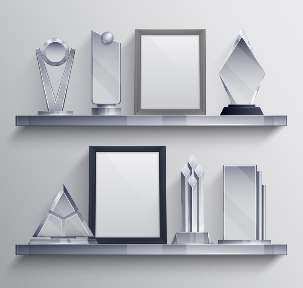 Trophies shelves realistic set with competition winner pedestal symbols vector illustration SSUCv3H4sIAAAAAAACA3VRTU/DMAz9K5HPHQNx631CQkJMjNvEwU1MZ5aPKU47pqn/HWfdEBdO8Xu2n+2XM3QobKE9A3s/SMlYOEVoHxogxyVlRg/t/dSAFCyDkGitIouFes1e8E1ke648tPDafZEtAto1dIpfWCx5j5HSIDA1t7oN91GWm1Pokv+3+qMB7CnaU52sozN5wssiW03tj4VyuG41sqM0hzg4riGMyaKKt491a70whcr2GQ87tplHyhU7EqsBvOekPImRHflR30zoWQpbI1TMkcvO2BQOVLgapUSMlM2BVKCgNzLfYka9P2Xz19Q7s1JHsfNkVuuNwejMG0Wn3RzN8/rJfKYc1JYGync1B5qrS7OWLNPs6jJgXAR0tEi/Nqe9ftk0TT/YEgEU0AEAAA==